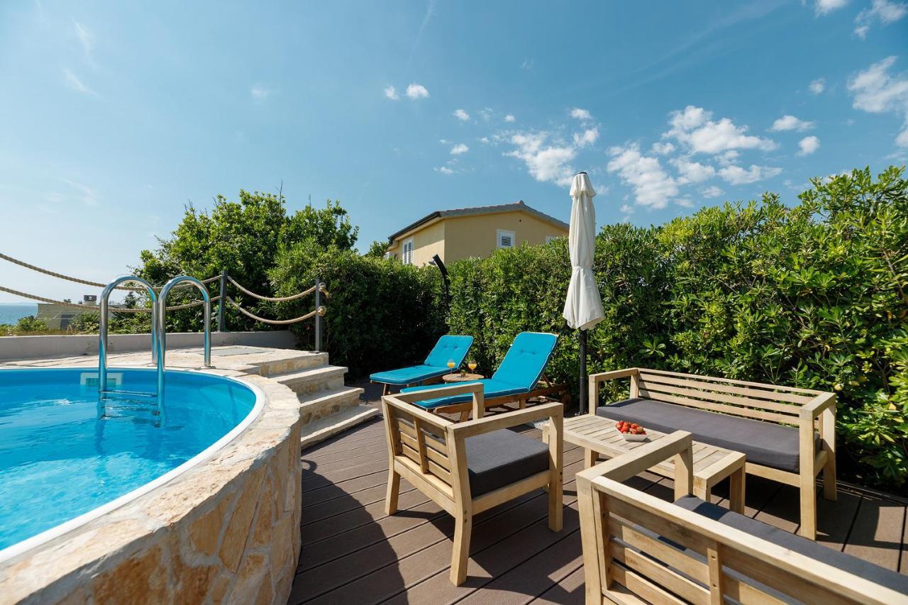 Malo Ferienvilla Privlaka, Pool, Boje, Wi-Fi, Wallbox Privlaka (Zadar) Exterior foto